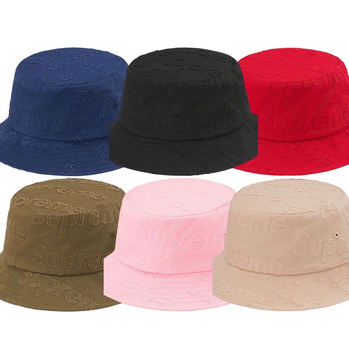 Supreme Lasered Twill Crusher Bucket Hat – True OG