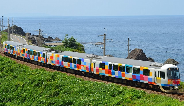 485系「きらきらうえつ」引退か。新潟～酒田間に新観光列車「海里