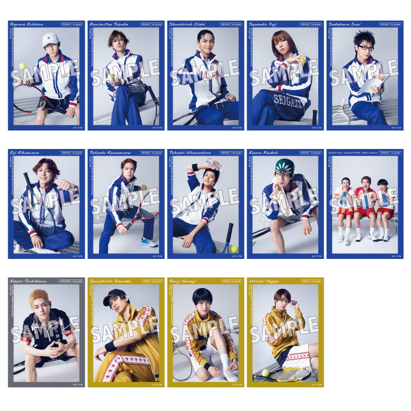 オリジナルランダムブロマイド 青学（せいがく）&橘・真田・柳・柳生