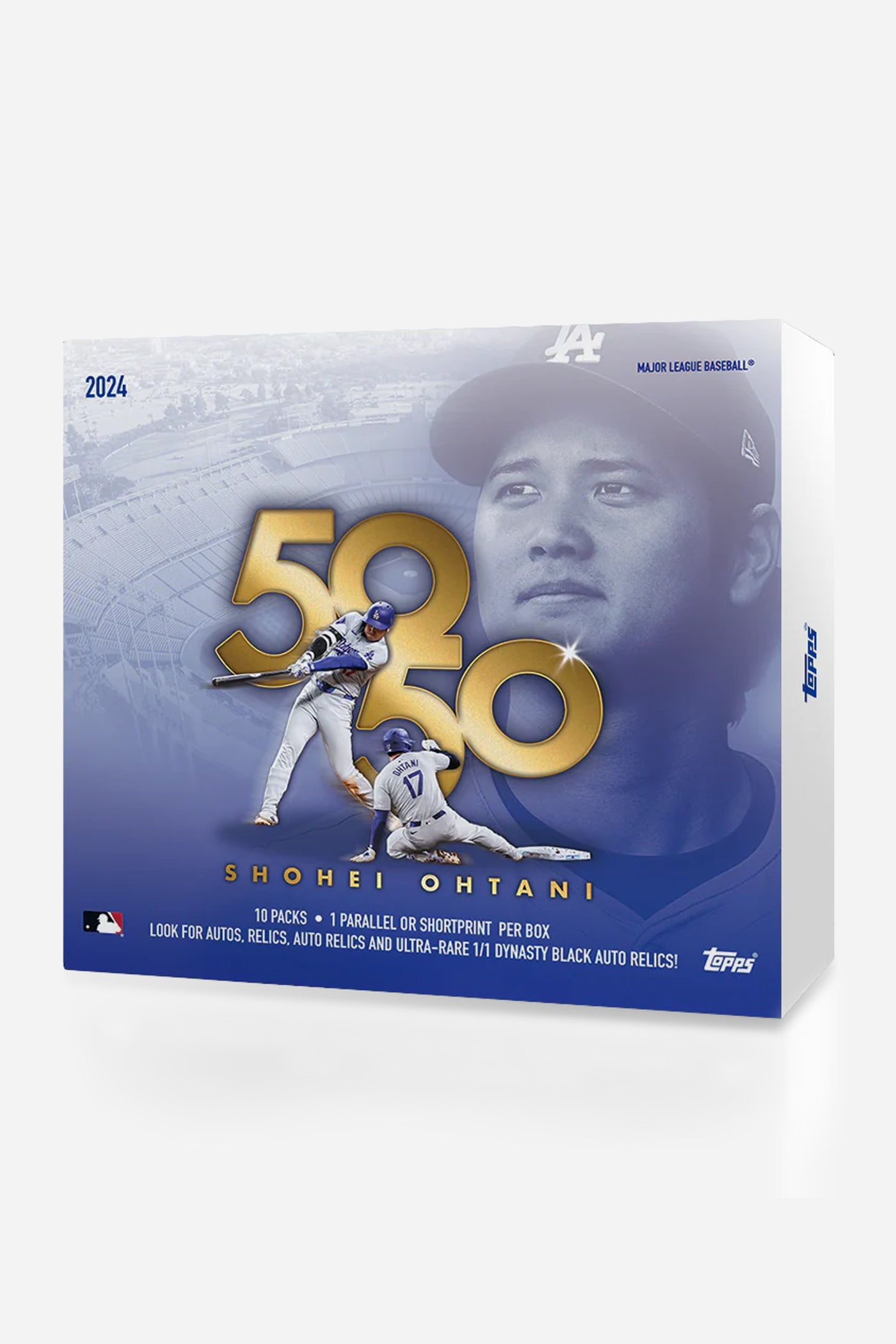Topps 2024 50/50 Shohei Ohtani Box – Pantone 294