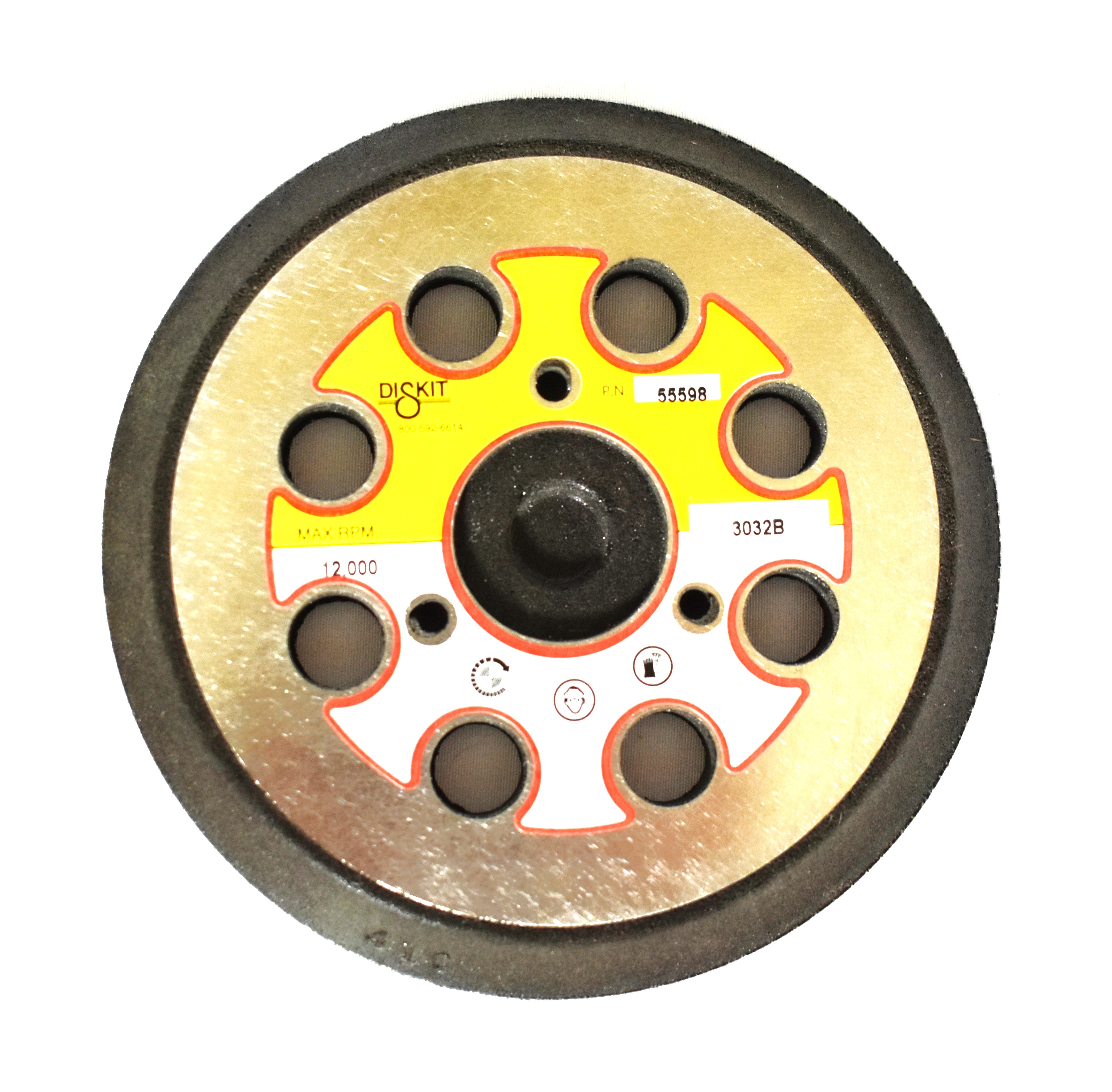 55598 - 5'' Hook Low Pad - Random Orbital – Diskit