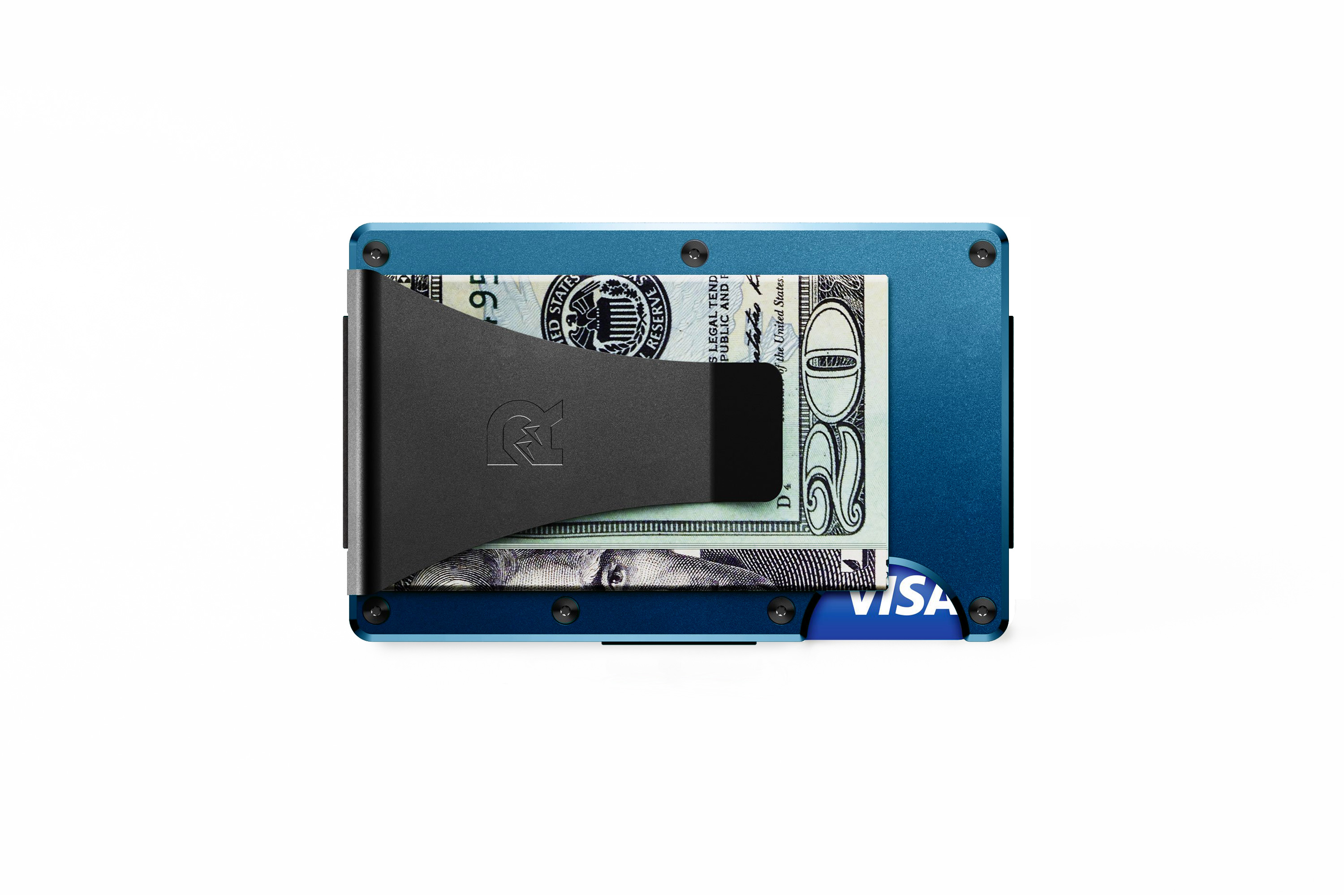 Aluminum Navy Money Clip | Products | the RIDGE カードも収納できる