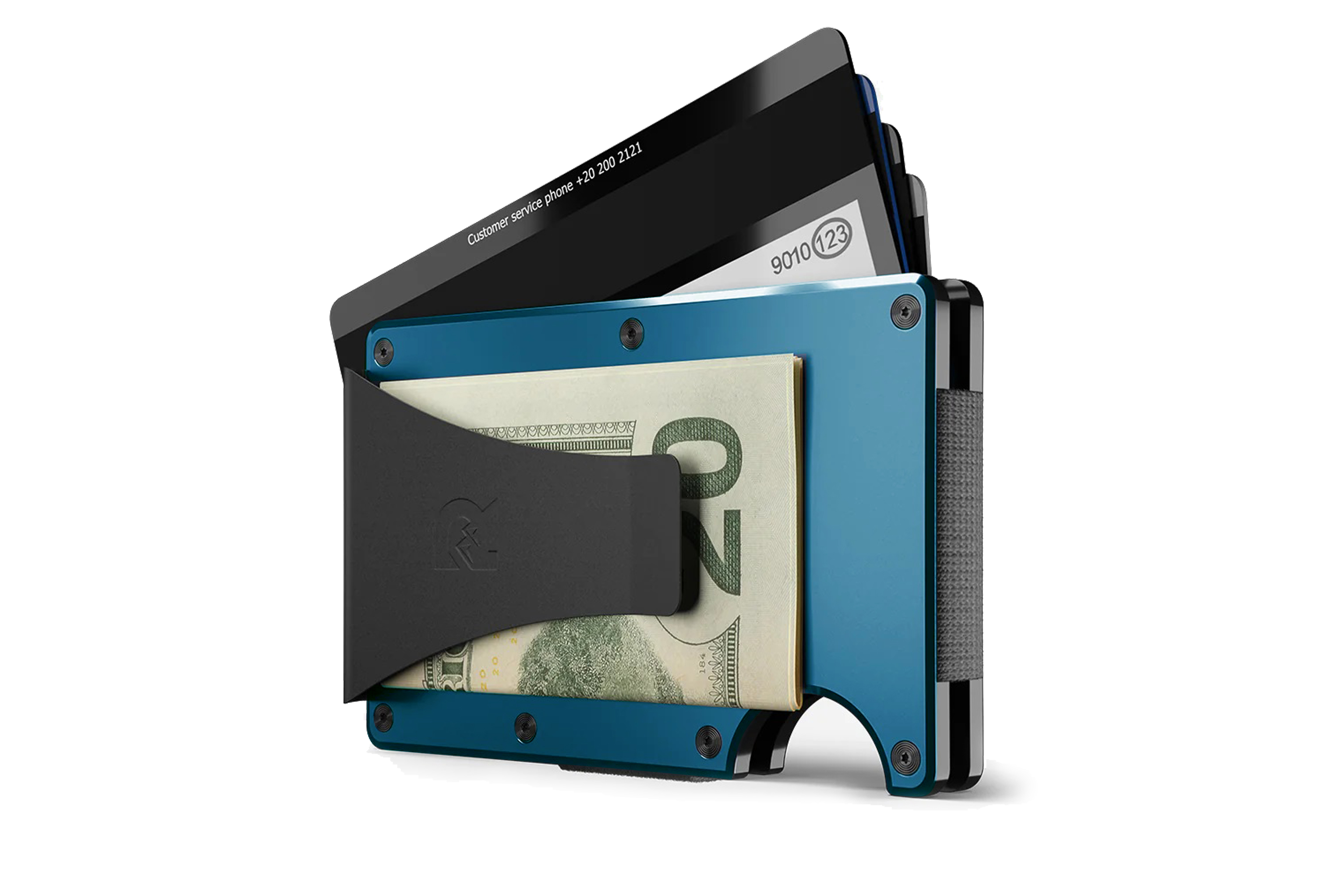 Aluminum Navy Money Clip | Products | the RIDGE カードも収納できる