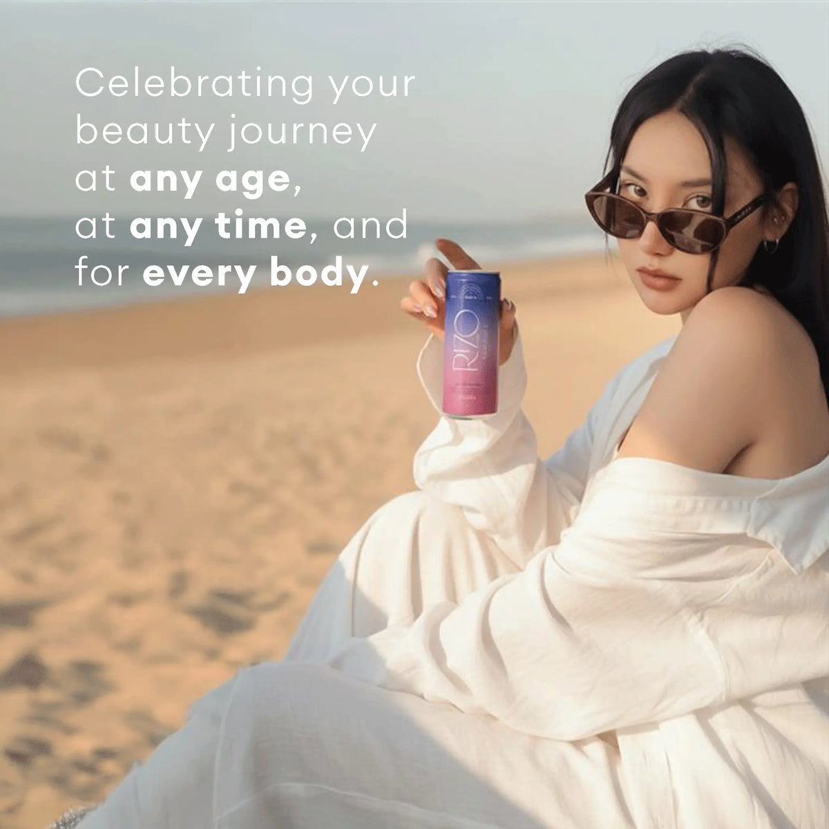 Peach Serenity I Rizo Radiance's Collagen Collection