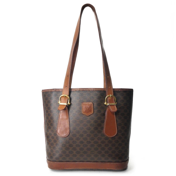 OLD CELINE バケツ型トートショルダーバッグ（茶） – Vintage Shop Rococo