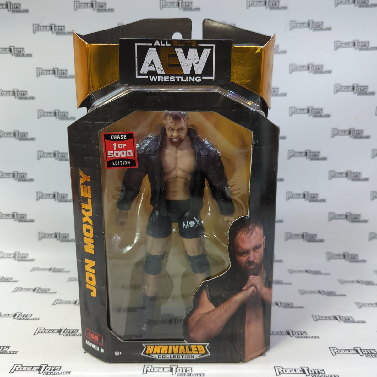 Jazwares AEW Unrivaled Collection Series 8 Jon Moxley (1 of 5000