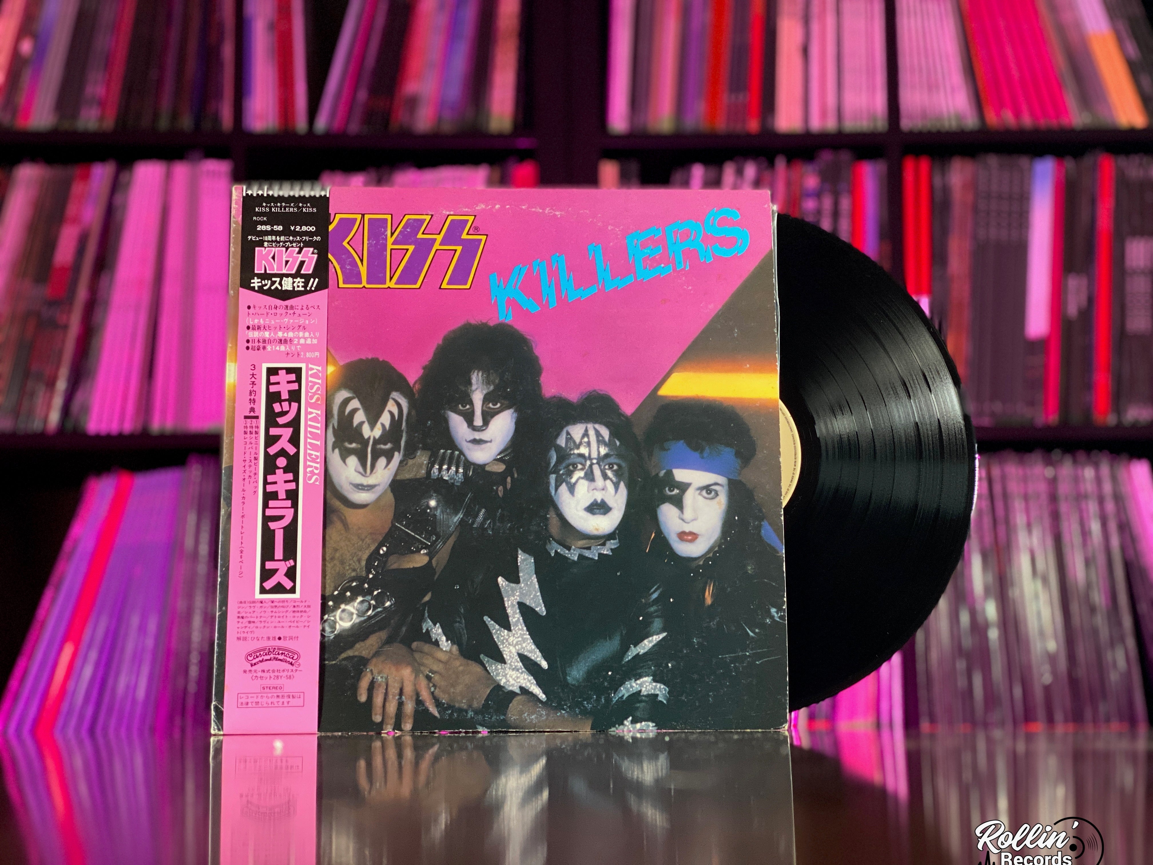 Kiss - Killers 28S-58 Japan OBI – Rollin' Records