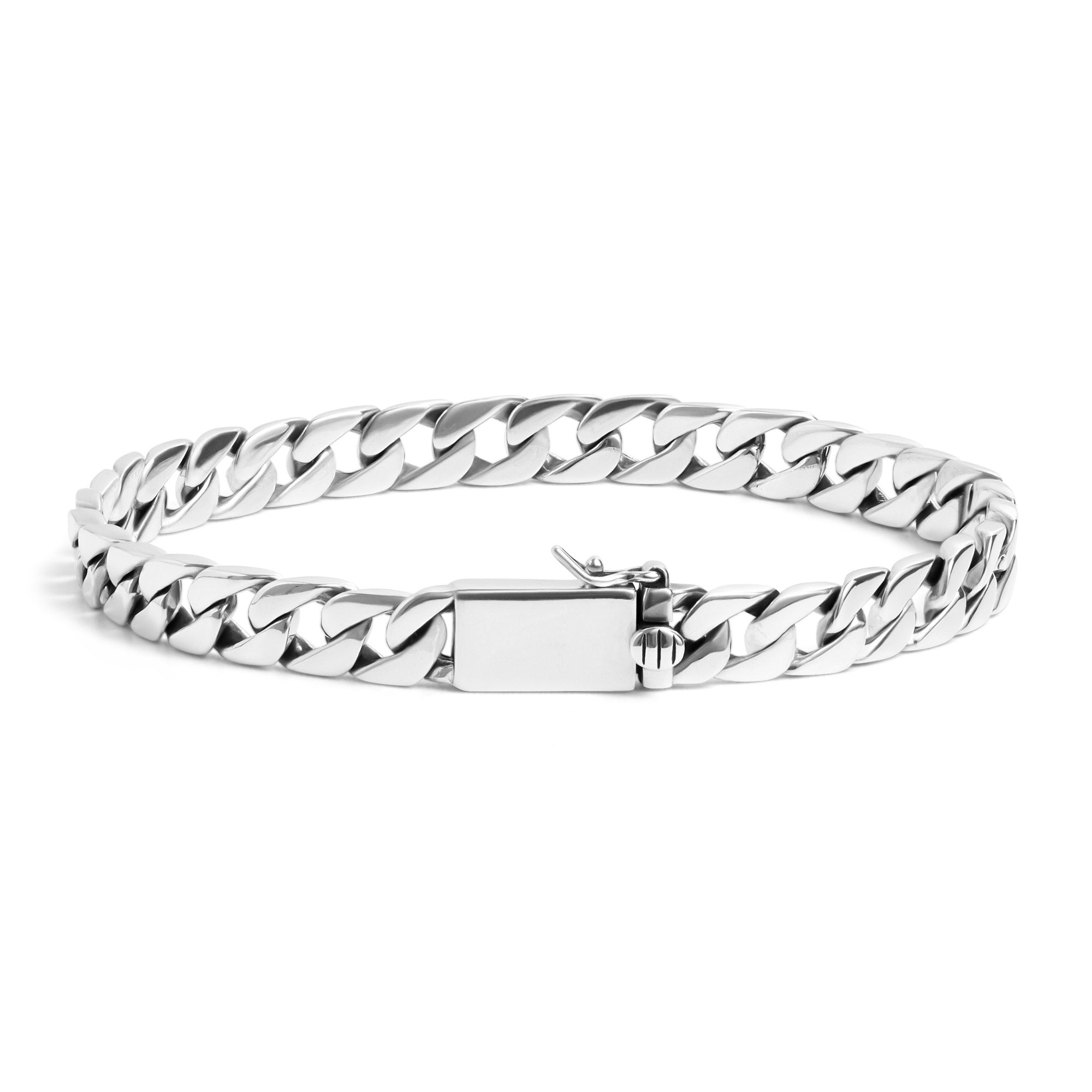 S925 Silver Classic Bracelet For Men - Cana