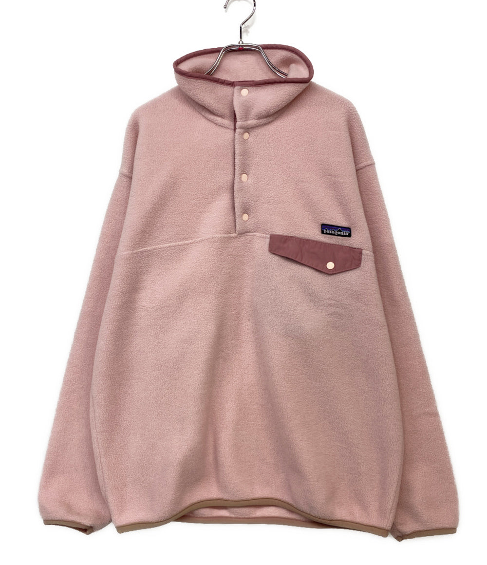 パタゴニア フリースプルオーバー シンチラ スナップT ピンク 25450F5