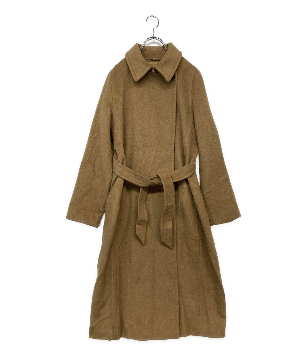 MAX MARA コート マニュエラ キャメル100% レディース SIZE 42
