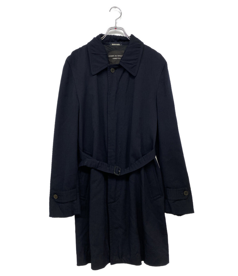 COMME des GARCONS HOMME PLUS ステンカラーコート メンズ SIZE S