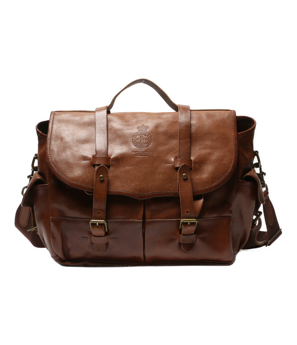 POLO RALPH LAUREN ショルダーバッグ 90s オリジナル MCMLXVII レザー