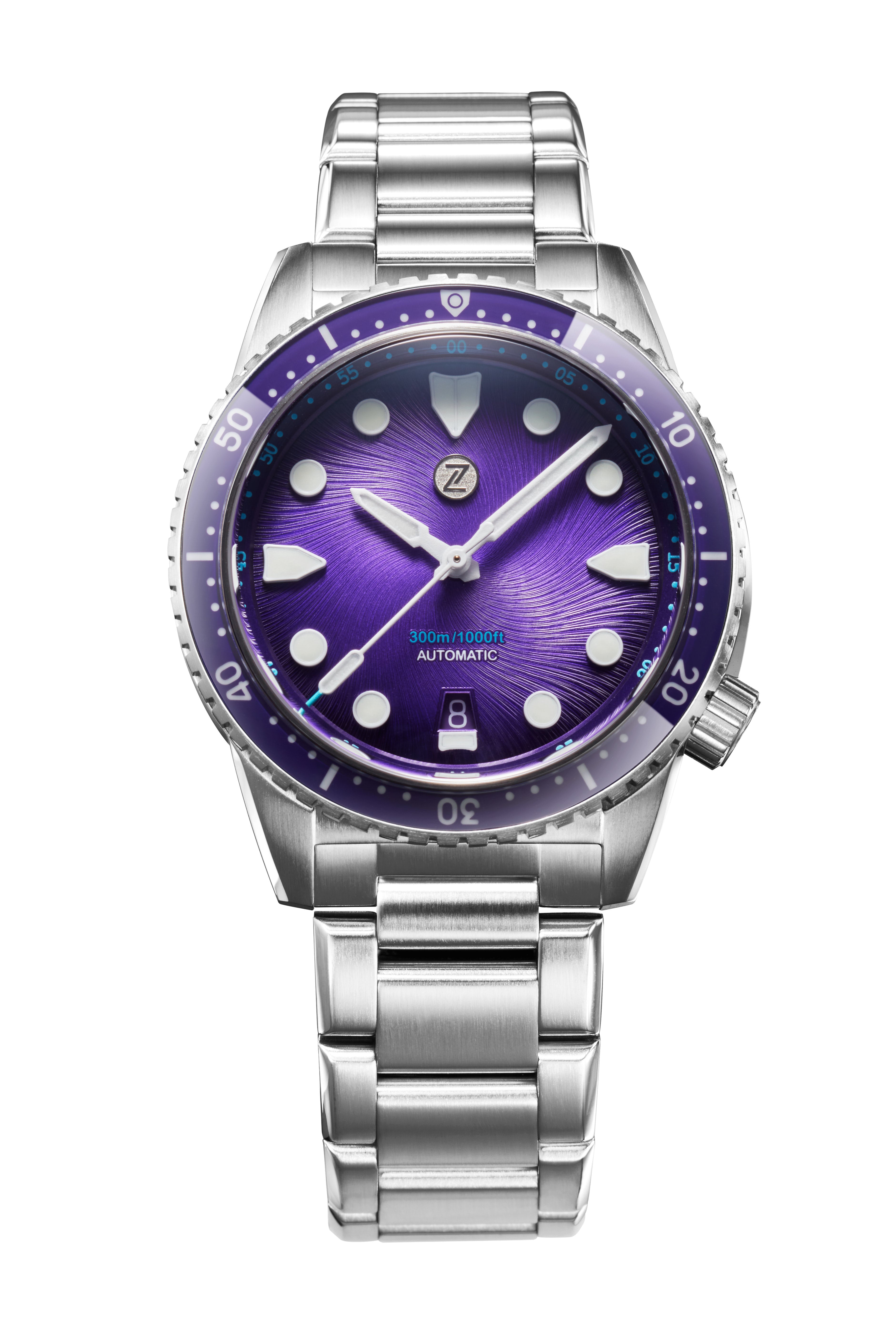 Mako 300m Diver 'Nebula' – Zelos Watches