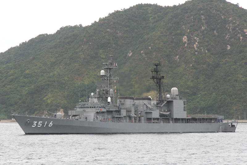 TV-3516・練習艦あさぎり→DD-151