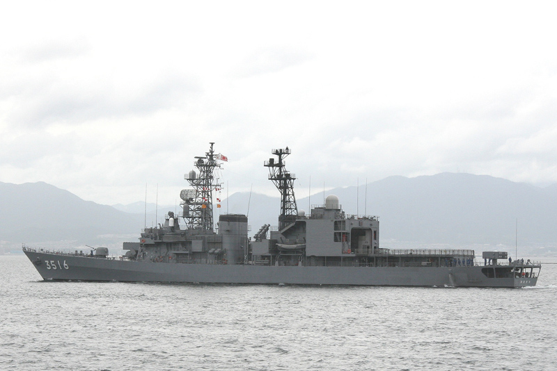TV-3516・練習艦あさぎり→DD-151