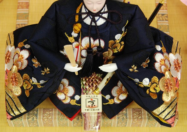 彩香作 収納式親王飾 ｜雛人形・五月人形なら人形の和光