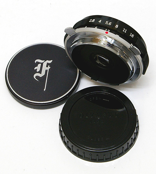 カメラの八百富｜これぞ 正真正銘 パンケーキレンズ 「E.Zuiko Auto-S