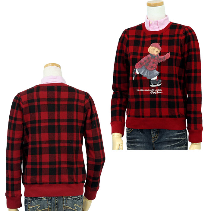 ポロ ラルフローレンポロベア トレーナー トレ-ナ-、パ-カ- ガールズ