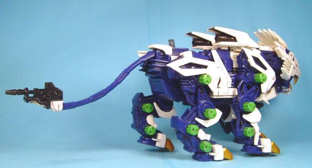 ゾイド格納庫 展示ルーム (【耕一】さん) 「ライガーブルー ソウガ」