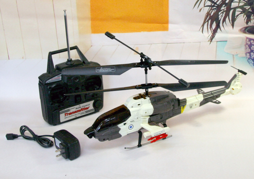 3.5CHジャイロ搭載☆42センチ☆大型ヘリコプターラジコン[COBRA