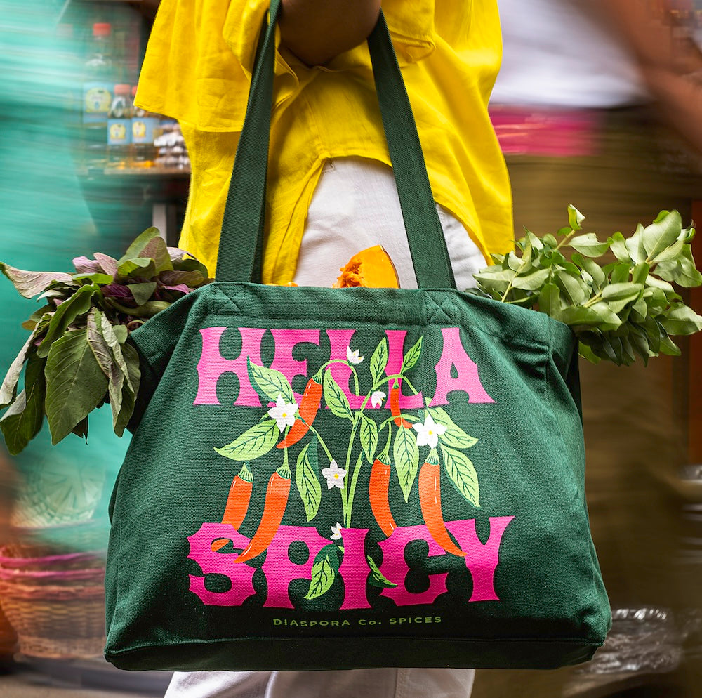 The Hella Spicy Tote – Diaspora Co.