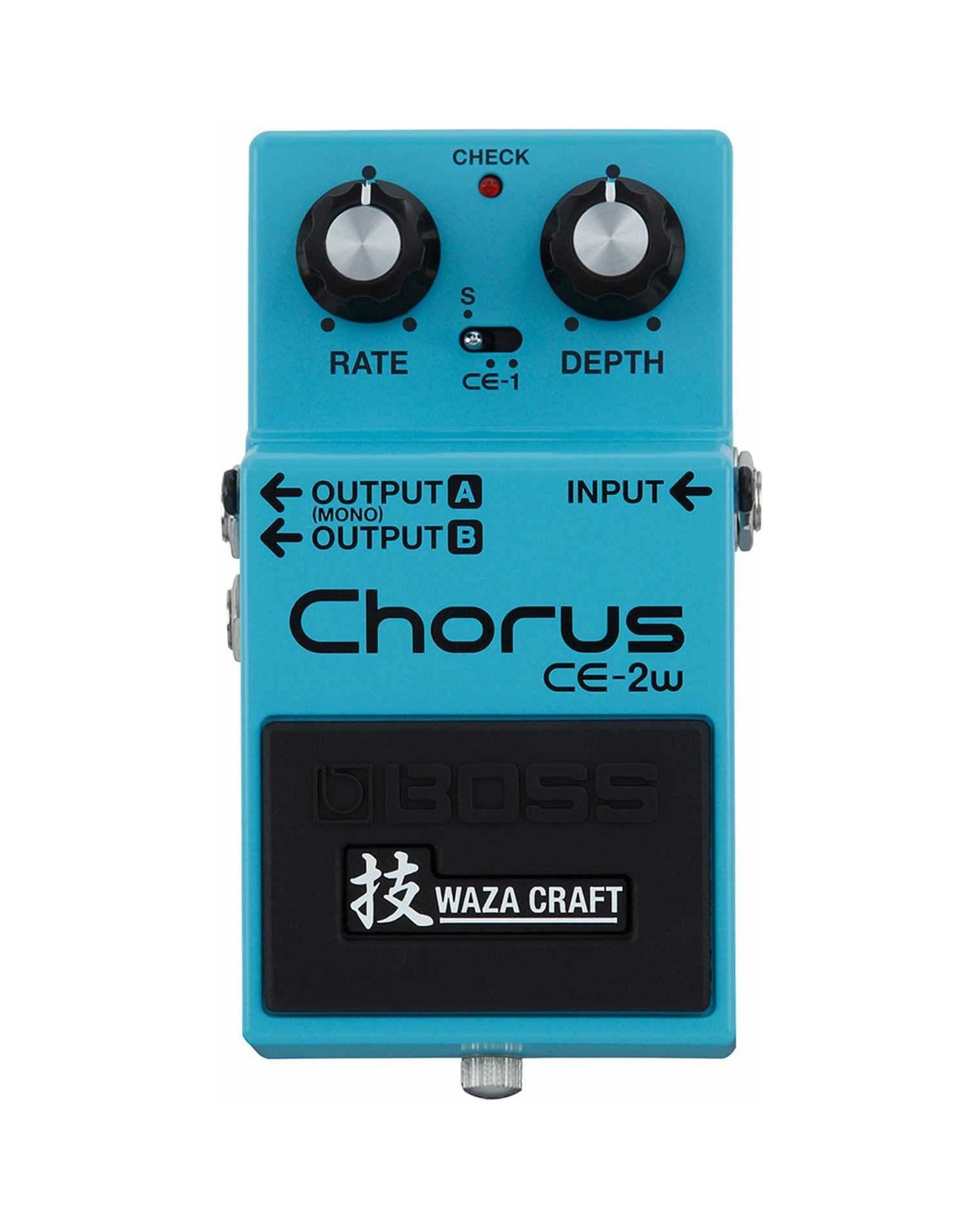 Boss CE-2W Chorus Waza Craft Pedal – Elderly Instruments