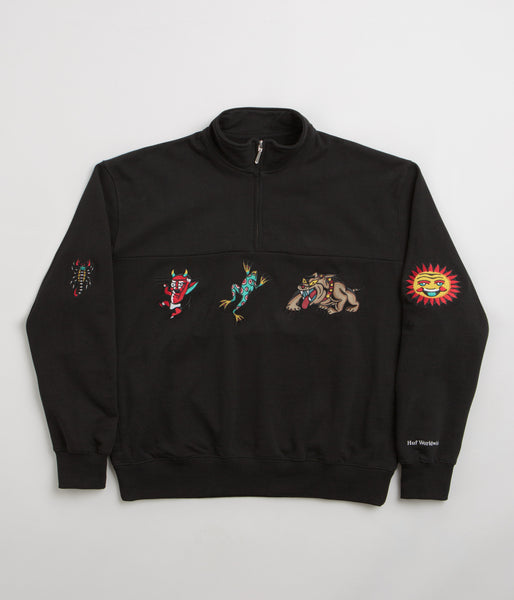 huf-bledsoe-1-4-zip-fleece-