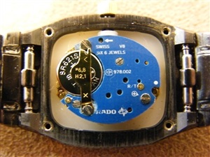 ラドー腕時計の修理をしました。【分解掃除・電池交換】－時計修理