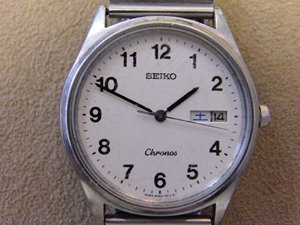 セイコー腕時計の修理をしました。【分解掃除・電池交換】－時計修理