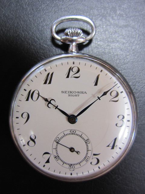 SEIKOSHA RIGHT - 国産アンティーク懐中時計