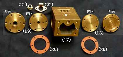 ライブスチームの製作（庭園鉄道）軸箱/動輪