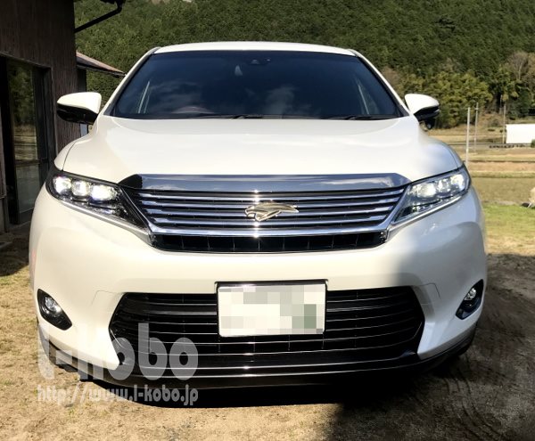 60ハリアー後期型ヘッドライトを前期型に移植11 モノアイ ｜【エルコボ