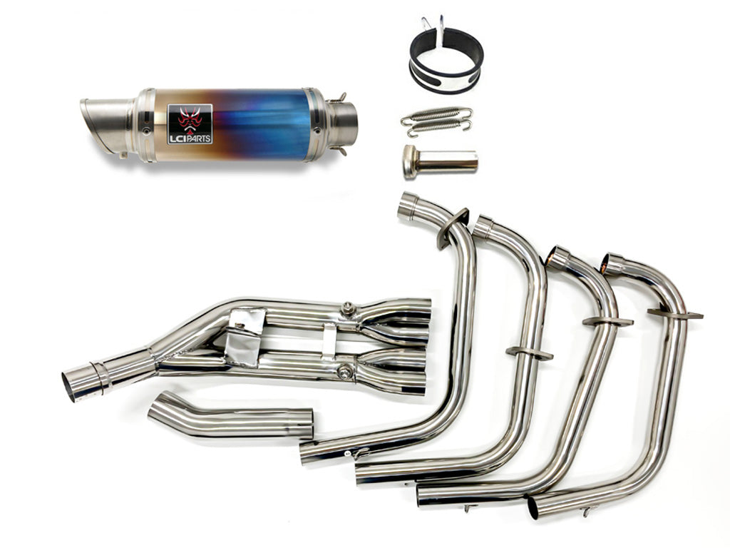 LCIPARTS ショートチタンフルエキゾーストマフラー ホンダ CB400SF