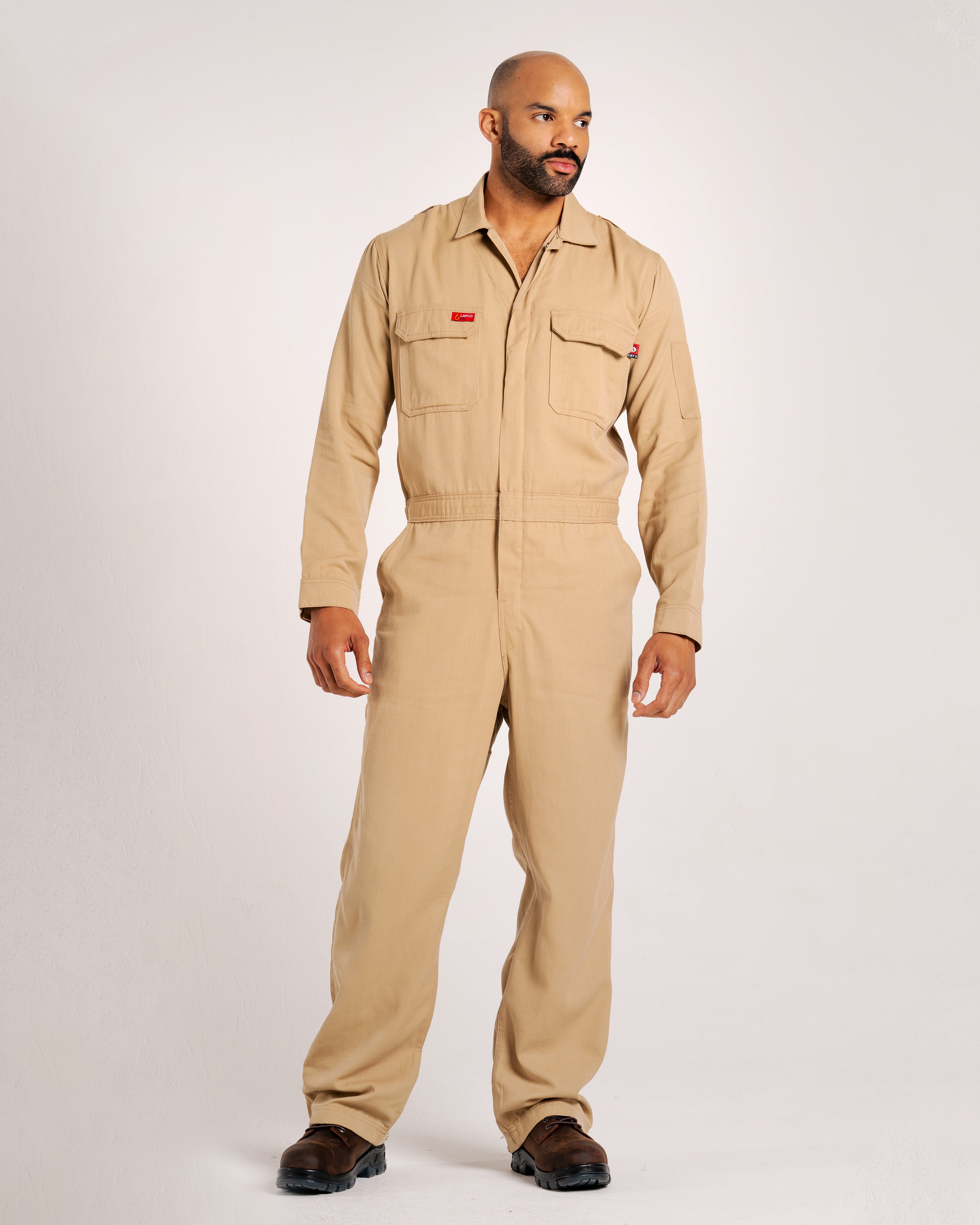 FR Deluxe 2.0 Coverall | made with 6.5oz. Westex DH | Khaki