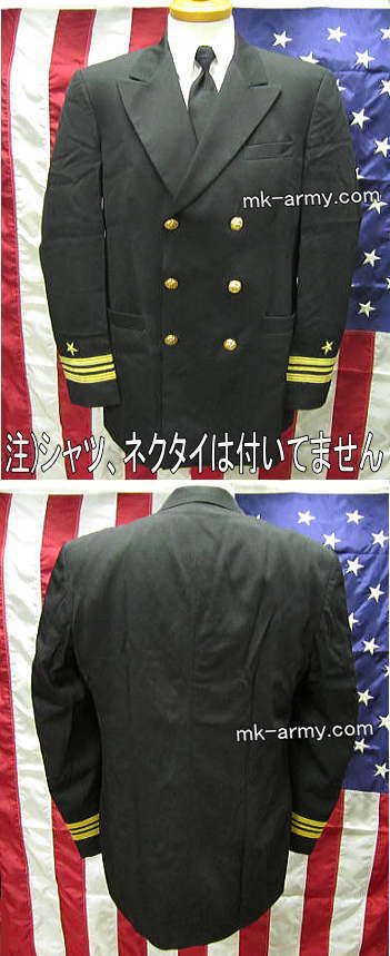 米軍放出品・U.S.Navyブルードレス(少佐)上下セット