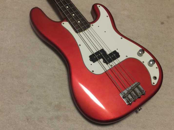 Fernandes Jazz Bass RPB-50 Revival 80's made CAR matching head