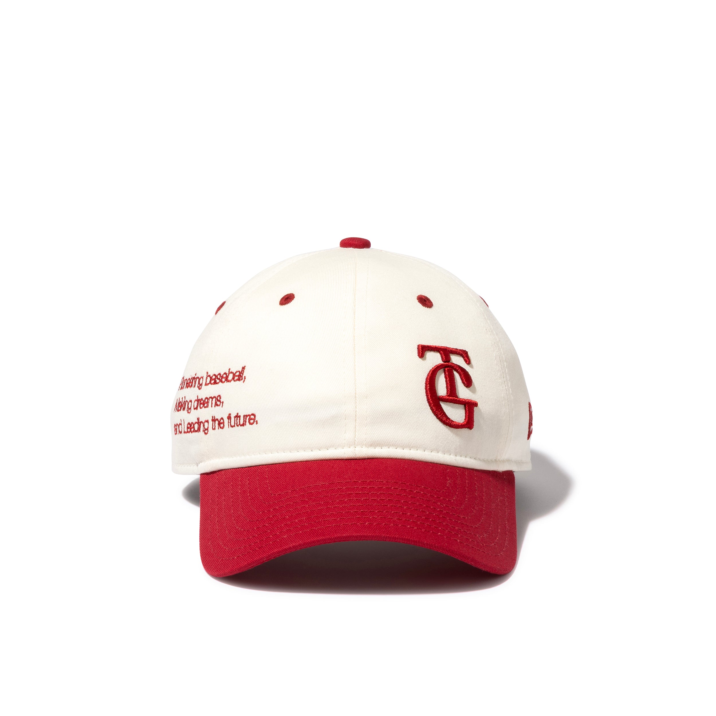 9TWENTY Ungrid x 読売ジャイアンツ クロームホワイト レッドバイザー