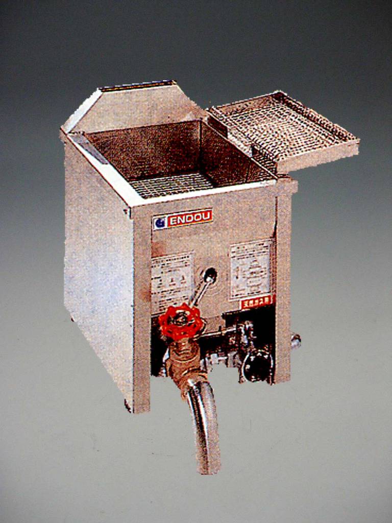 ガスフライヤー 6L エンドウ TPF-S：鉄板焼き器・たこ焼き器などを扱う