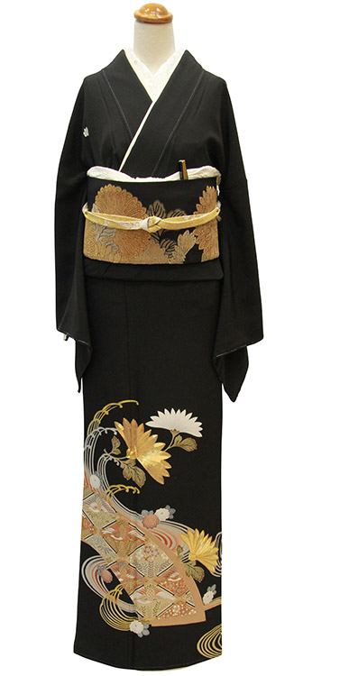 NO325 帯屋捨松×黒留袖 色留袖・黒留袖も、おしゃれスタイルで楽しむ