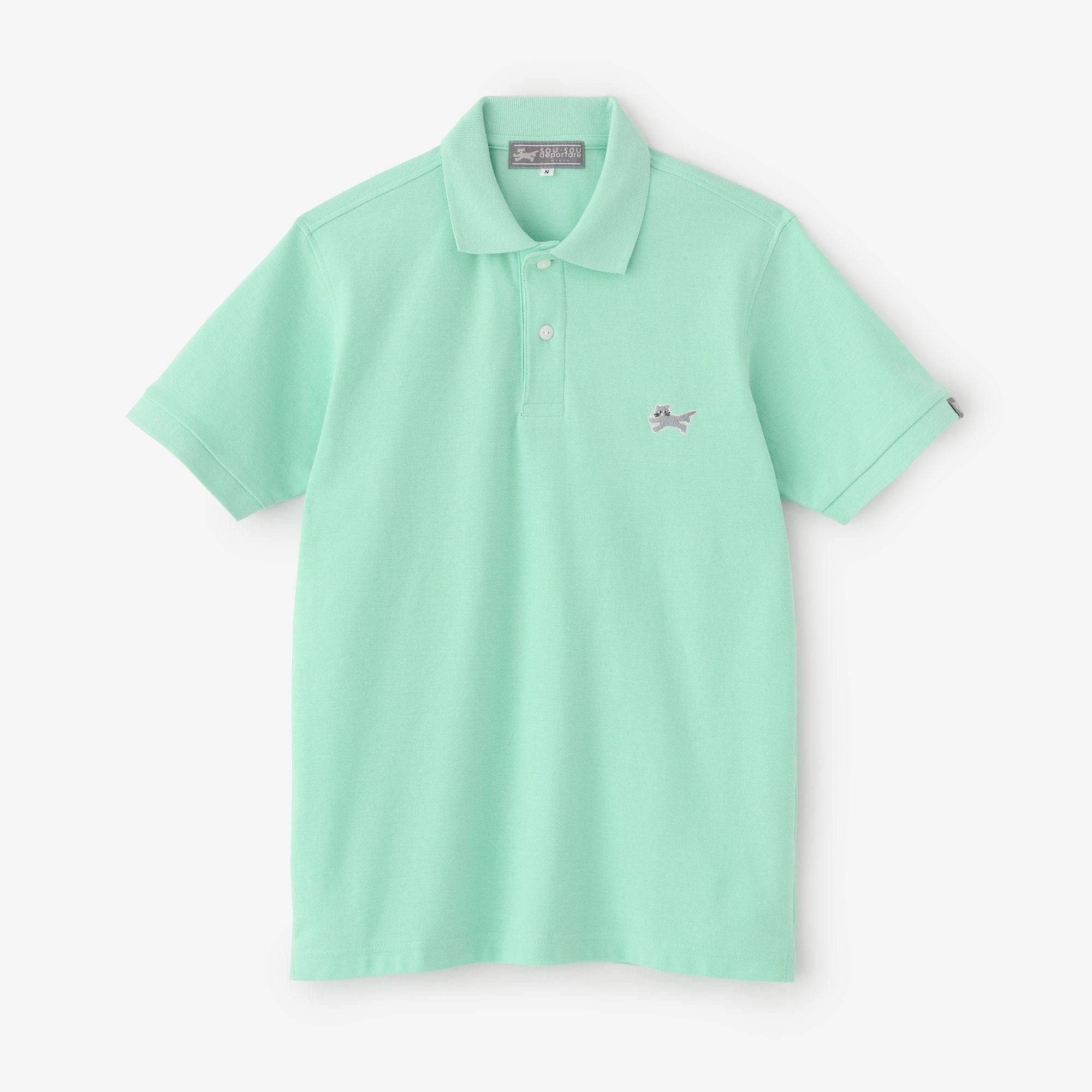 デポルターレ 半袖ポロシャツ／ミントグリーン