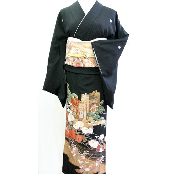 黒留袖レンタル｜山口小夜子|山本寛斎|高品質・技術の高い重めの正絹