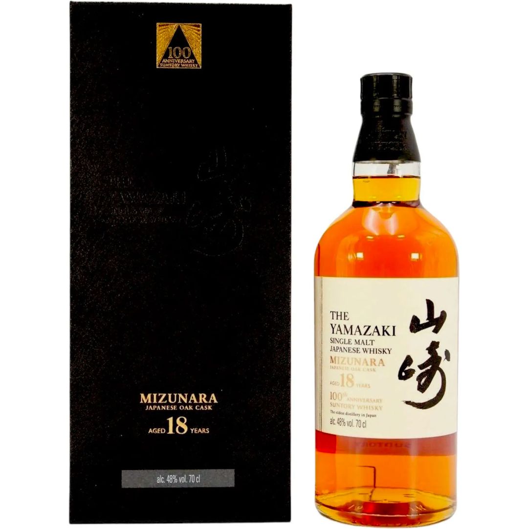 Buy The Yamazaki 18 Year Mizunara 100th Anniversary Limited