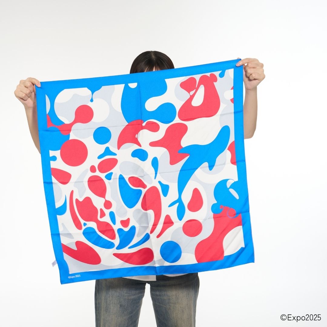 EXPO2025 横浜スカーフ スクエアスカーフ – 47 TREASURE