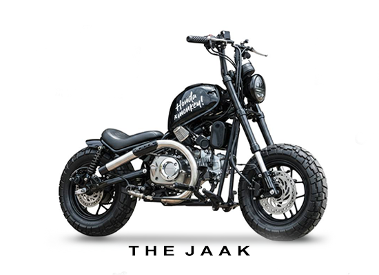 Zeus Custom THE JAAK Honda Monkey 125 – 8ft Weekend