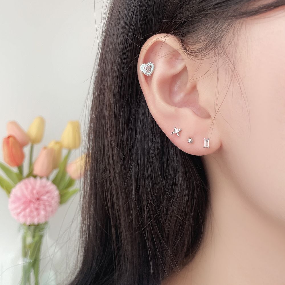 4個SET]かわいいくまさん ピアス セット (2Color) ボディピアス