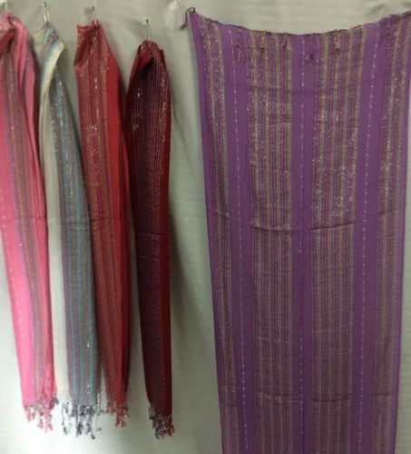 22x72 inch Khaadi Lurex Scarves, Packaging Type: Single Packing at