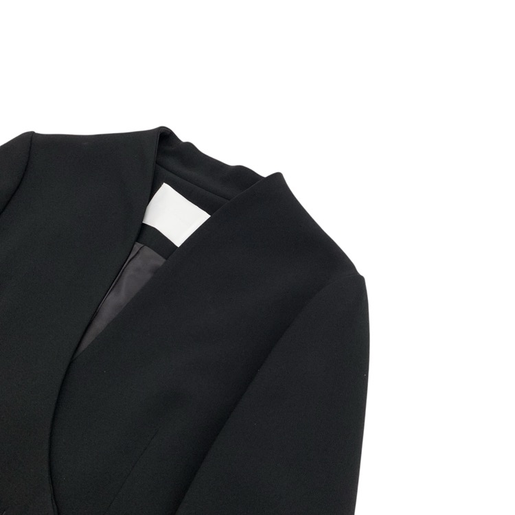 Mame Kurogouchi マメクロゴウチ Collarless Double Breasted Suit