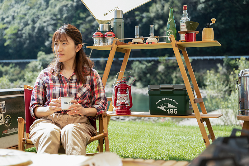 ウッドダブルラックの通販｜【196】ひのき・木製キャンプ用品店