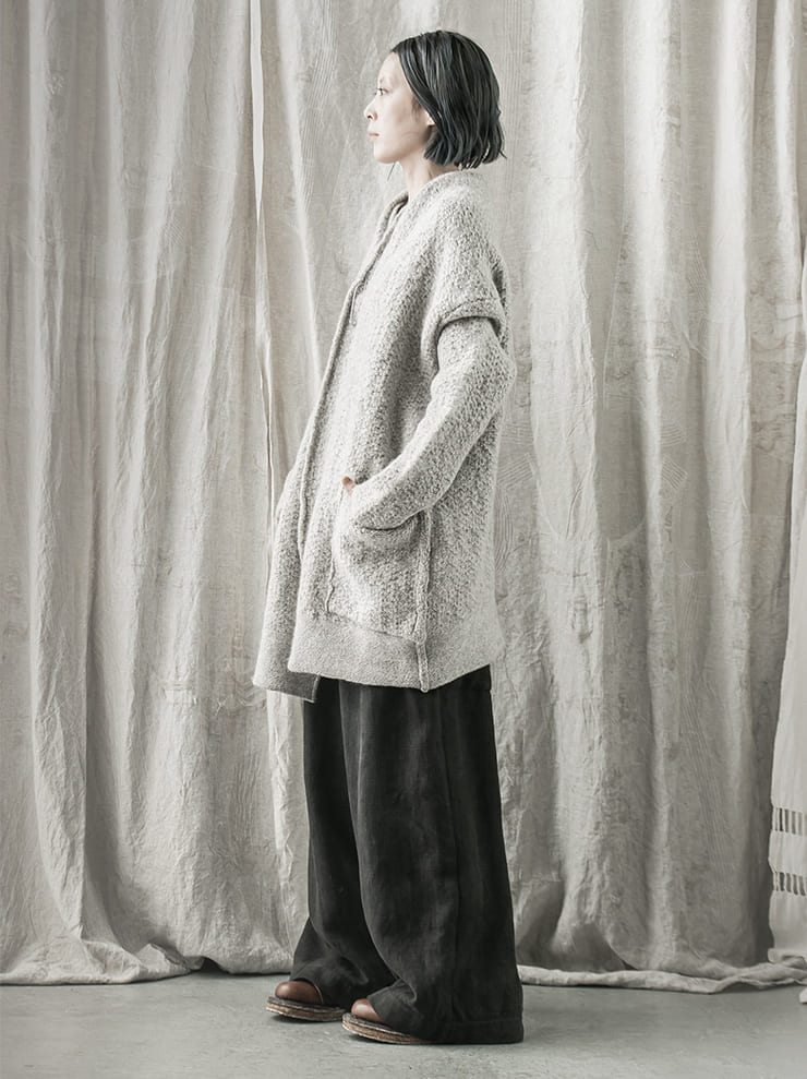 DANIEL ANDRESEN ASTER ロングニットカーディガン / MINK