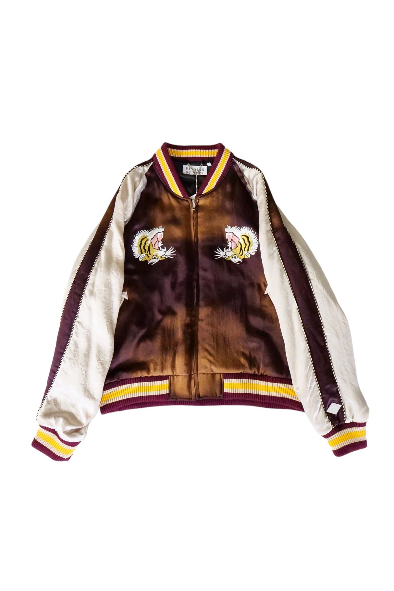 el conductorH - アップサイドダウン タイガー 刺繍 スカジャン | 3RD